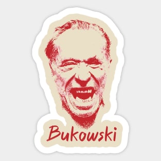 Charles Bukowski Sticker